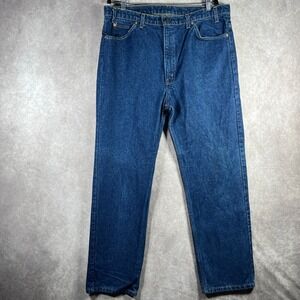 Vintage Levi's 505 Jeans Mens‎ 40X30 Regular Fit Classic Straight Leg Orange Tab
